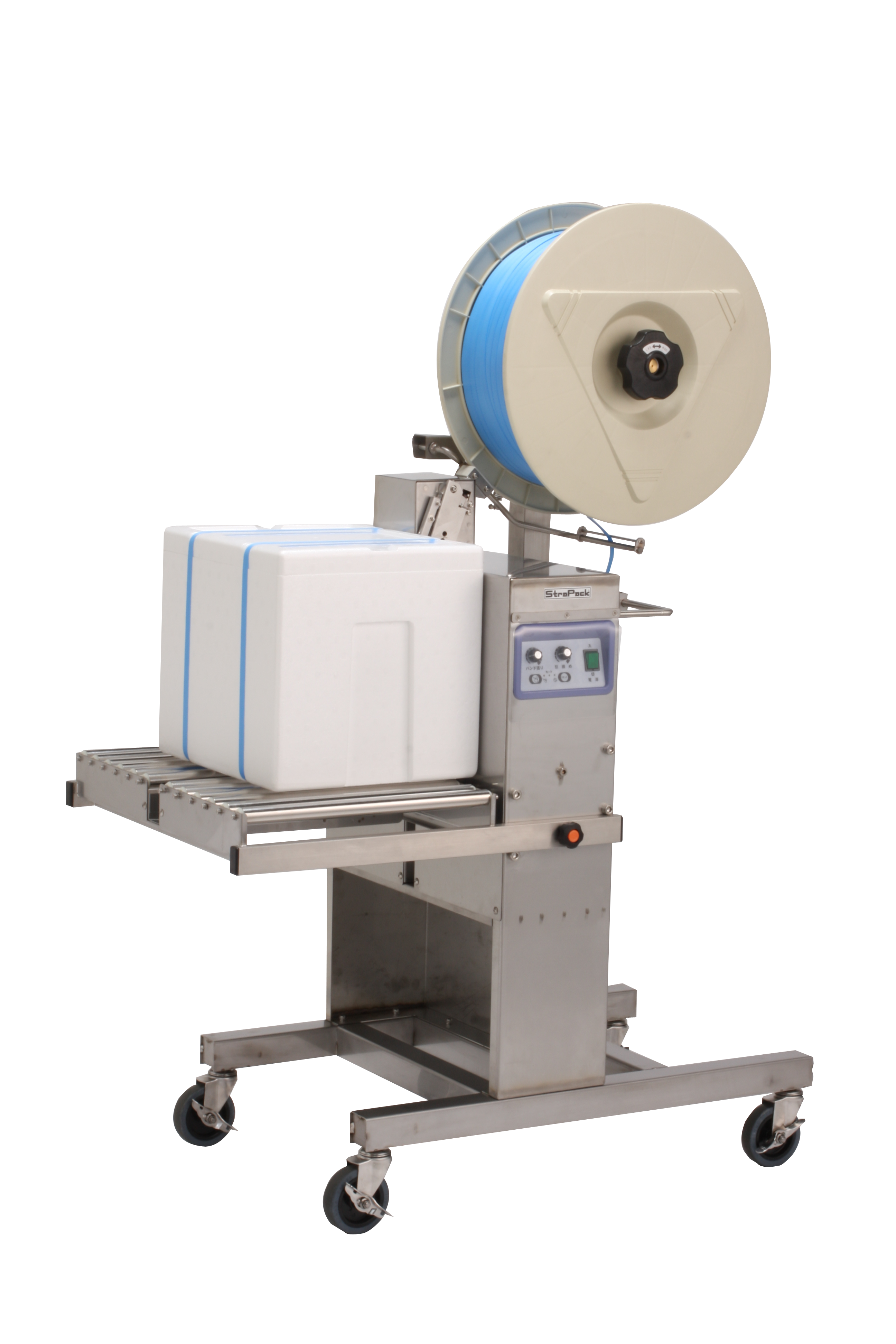 D55M/iQ-400SUS | 半自動梱包機 | ストラパック株式会社
